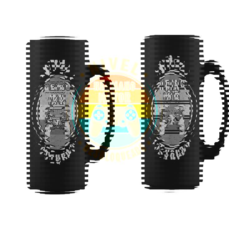Divertido Hermano Mayor Regalo Embarazo Anuncio Hermano Taza de café