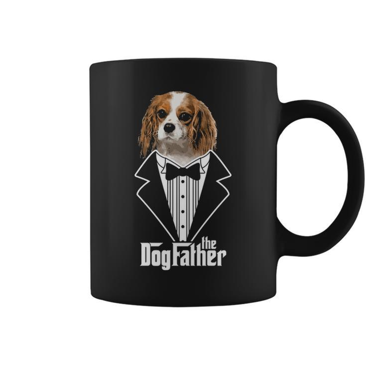 The Dogfather Cavalier King Charles Spaniel Dad Papa Coffee Mug