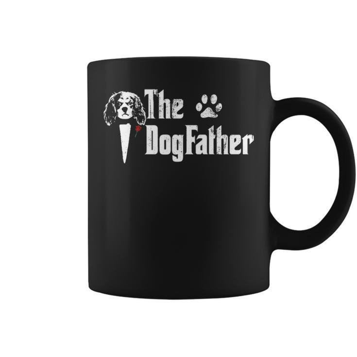 The Dogfather Cavalier King Charles Spaniel Dog Dad Coffee Mug