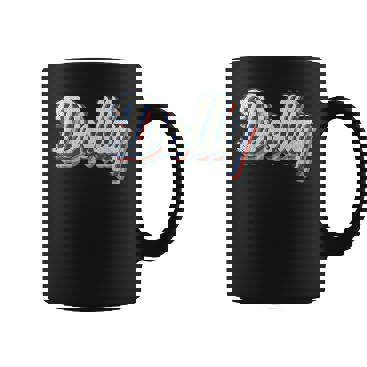 Dolly Retro Outfit Western Dolly Coffee Mug