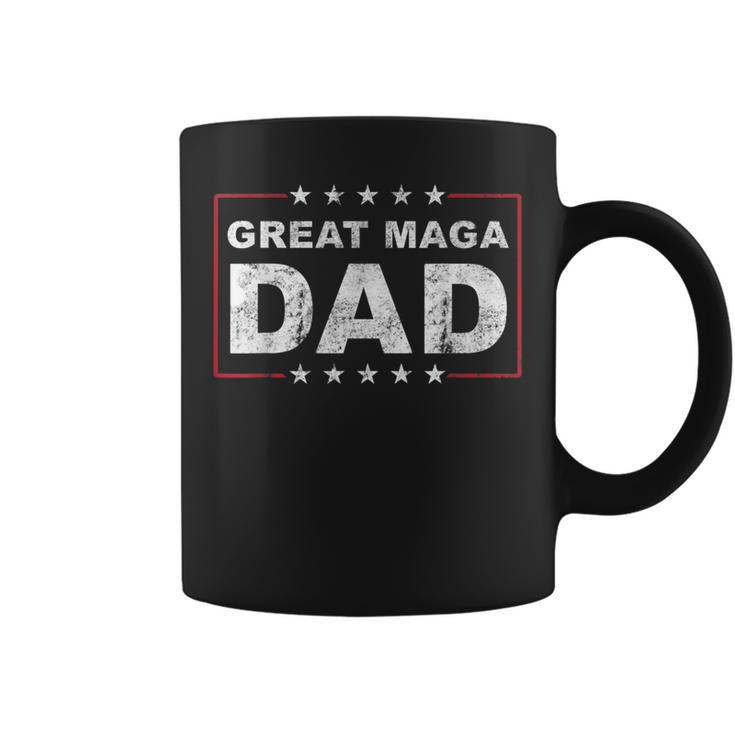 Donald Trump Jr Fathers Day Great Maga Dad For Men Coffee Mug