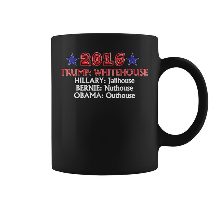 Donald Trump Whitehouse 2016 Parody Election T Coffee Mug