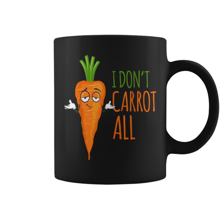 I Don't Carrot All Vegan Puns T & Women Coffee Mug