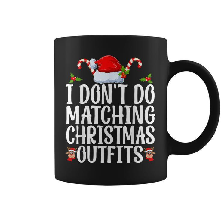 I Don't Do Matching Christmas Outfits But I Do Couples Xmas Coffee Mug
