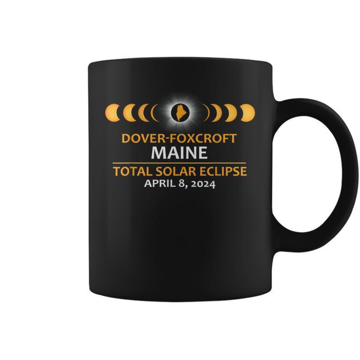 Dover Foxcroft Maine Total Solar Eclipse 2024 Coffee Mug