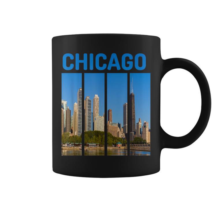 Downtown Chicago Skyline Souvenirs State Illinois Coffee Mug