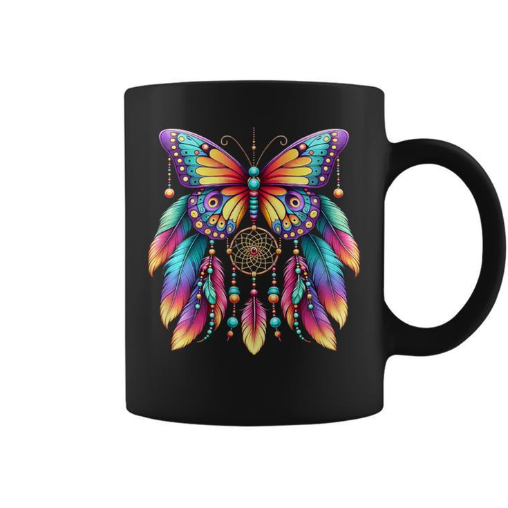 Dream Catcher Butterfly Native American Dreamcatcher Coffee Mug