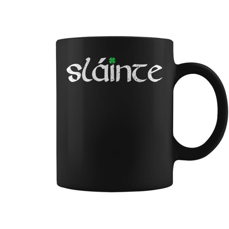 Drinking Slainte Cheers Good Health Ireland Irish Coffee Mug