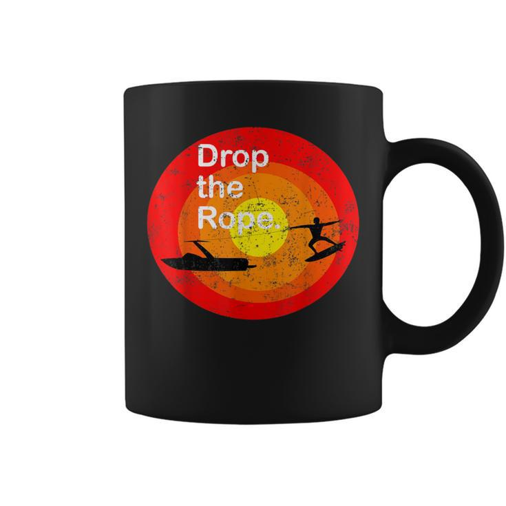 Drop The Rope Wakesurfing Wakesurf Wake Surf Coffee Mug