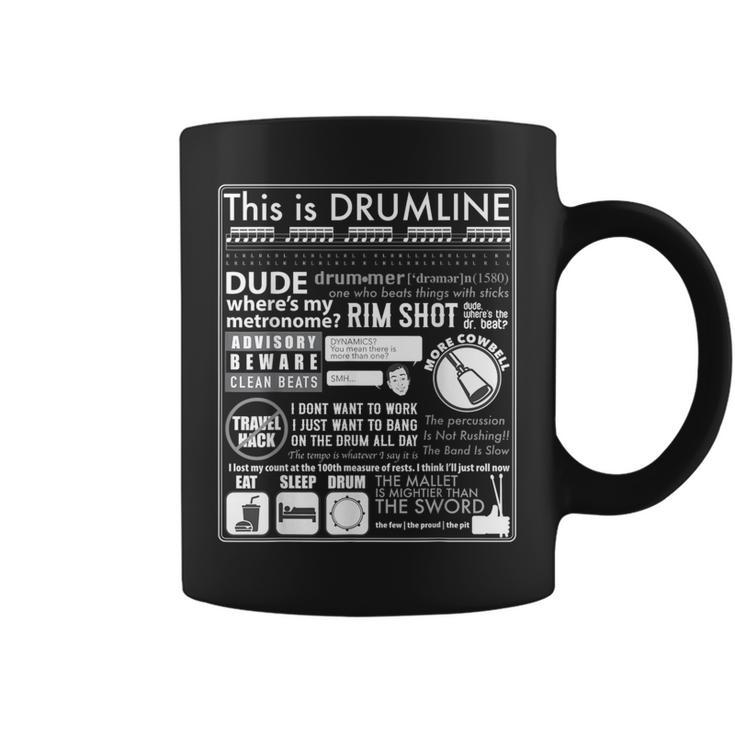 This Is Drumline Drum Line Sayings & Memes Coffee Mug