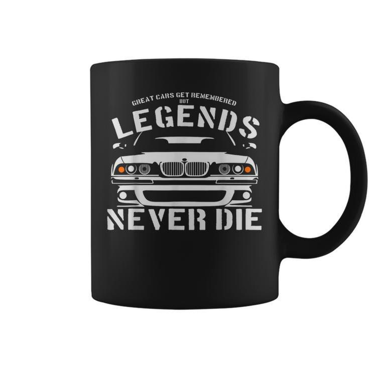 E39 5 Series Legends Never Die Tassen