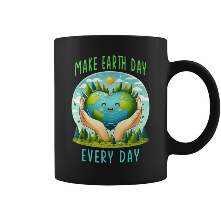 Earth Day 2024 Make Earth Day Every Day Cute Earth Day Coffee Mug