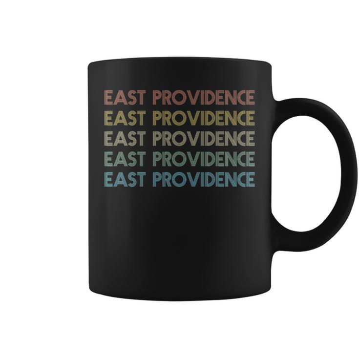 East Providence Rhode Island Pride Vintage State Ri Coffee Mug