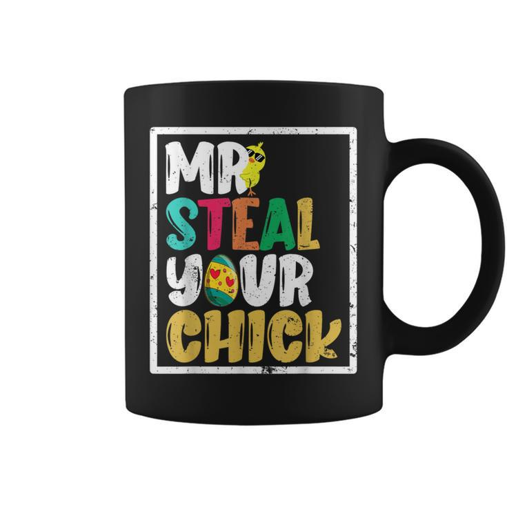 Easter Boys Toddlers Mr Steal Your Chick Spring Humor Coffee Mug