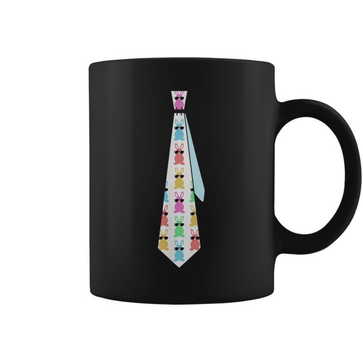 Easter Bunny Tie Graphic For Boys Toddlers Men Coffee Mug