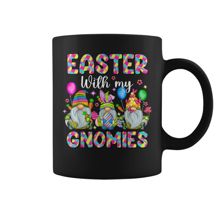 Easter With My Gnomies Happy Easter Gnomes Bunny Rabbit Girl Coffee Mug