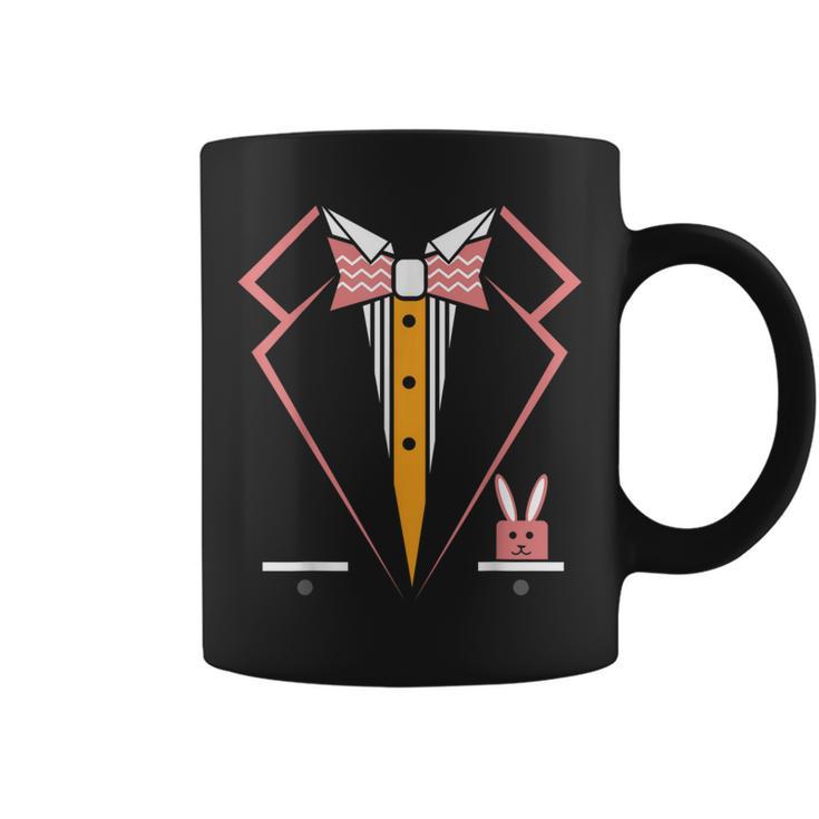 Easter Tux Costume Tuxedo Easter Sunday Coffee Mug