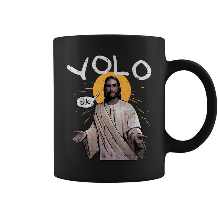 Easter Yolo Jk Jesus Religious Christian Kid Coffee Mug