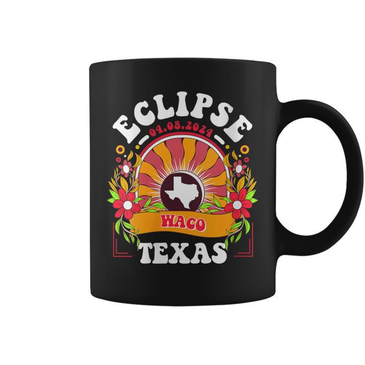 Eclipse 2024 Waco Texas Total Solar Eclipse Coffee Mug