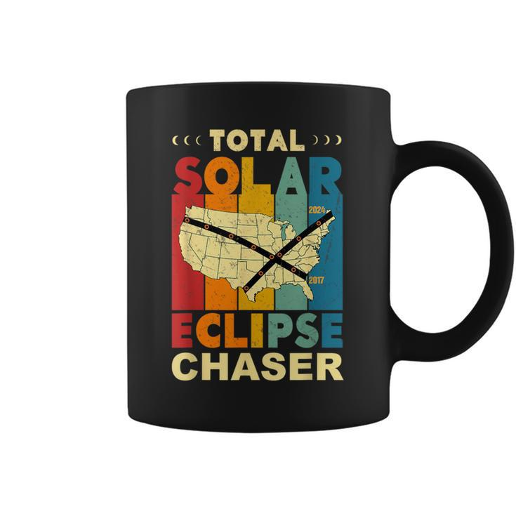 Eclipse Chaser Solar Eclipse 2024 Twice In A Lifetime Coffee Mug