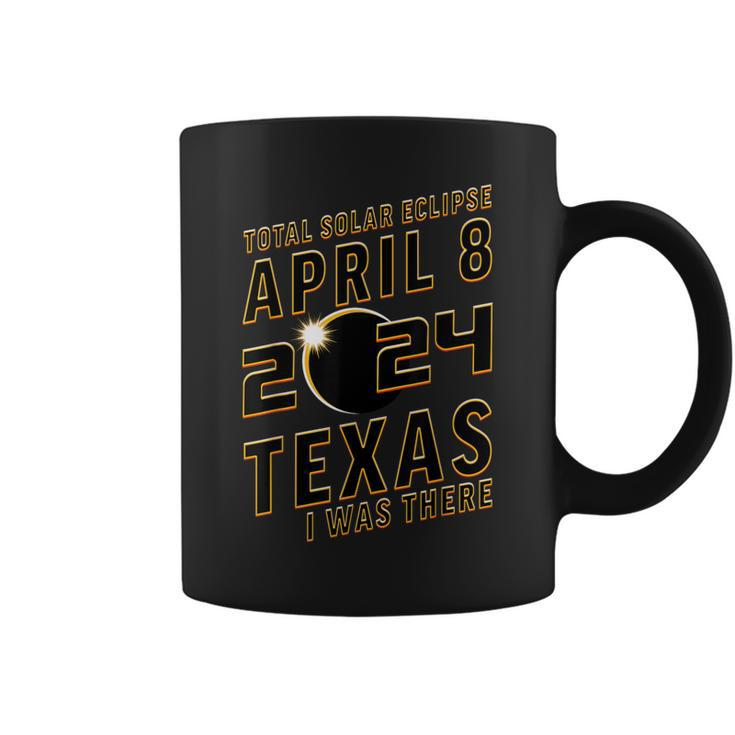 Eclipse T April 8 2024 Texas I Was There Eclipse Coffee Mug