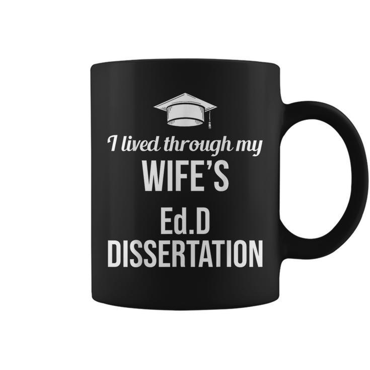 Edd Doctor Of Education EdD Wife Doctorate Graduation Coffee Mug