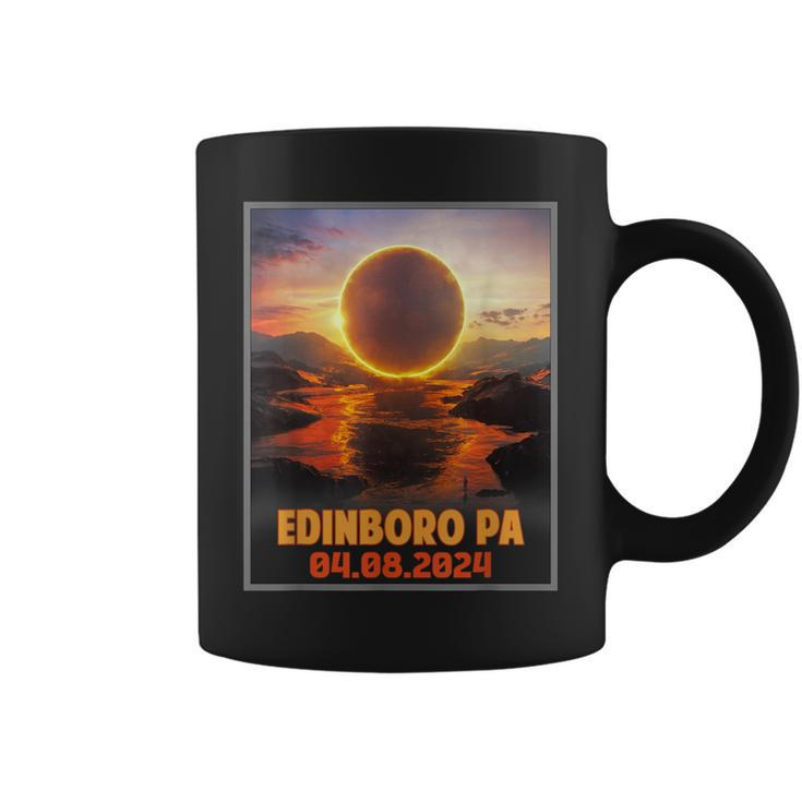 Edinboro Pa Total Solar Eclipse 2024 Coffee Mug