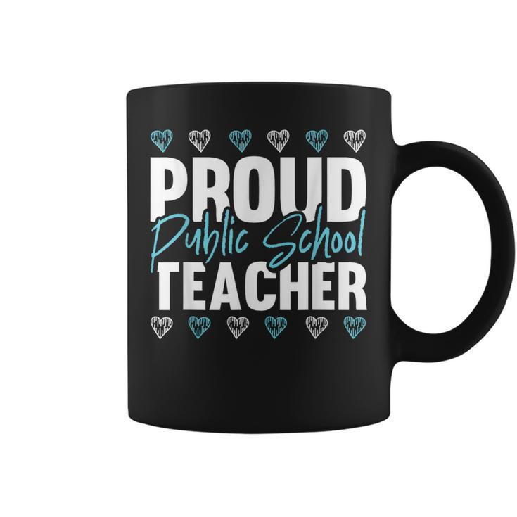 Education Proud Public School Teacher Job Profession Coffee Mug