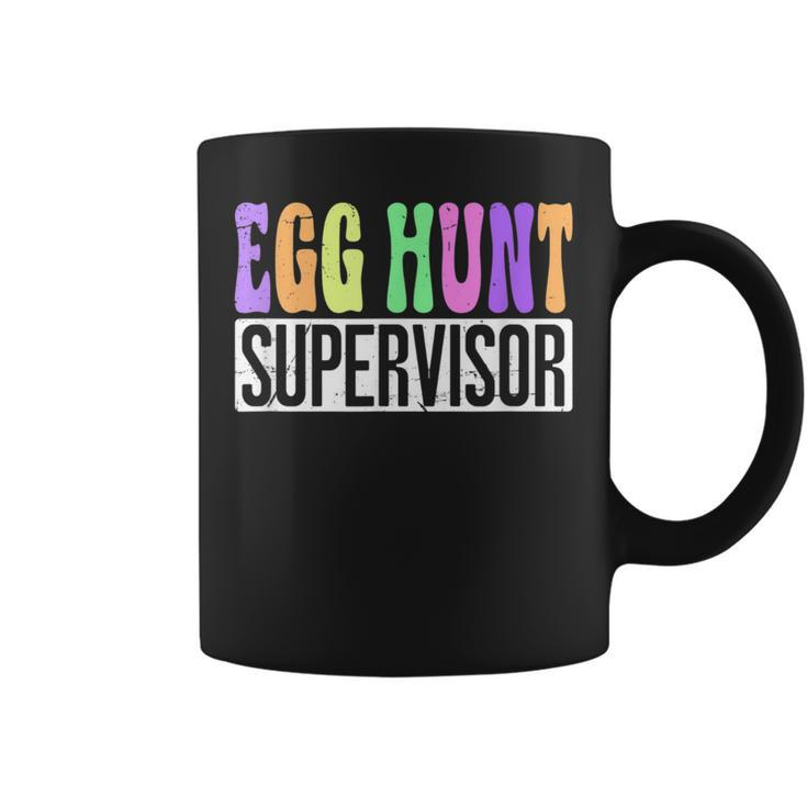 Egg Hunt Supervisor Egg Hunting Squad Moms Easter Coffee Mug