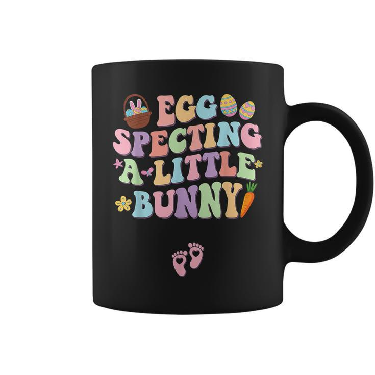 Egg Specting A Little Bunny Easter Pregnancy Announcement Coffee Mug
