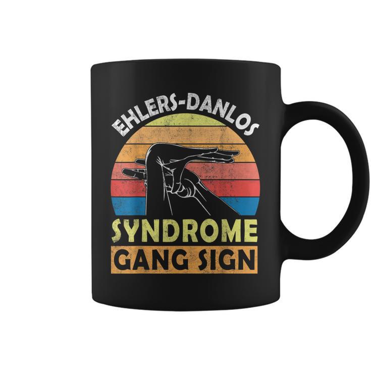 Ehlers-Danlos Syndrome Gang Sign Eds And Hsd Awareness Month Coffee Mug ...