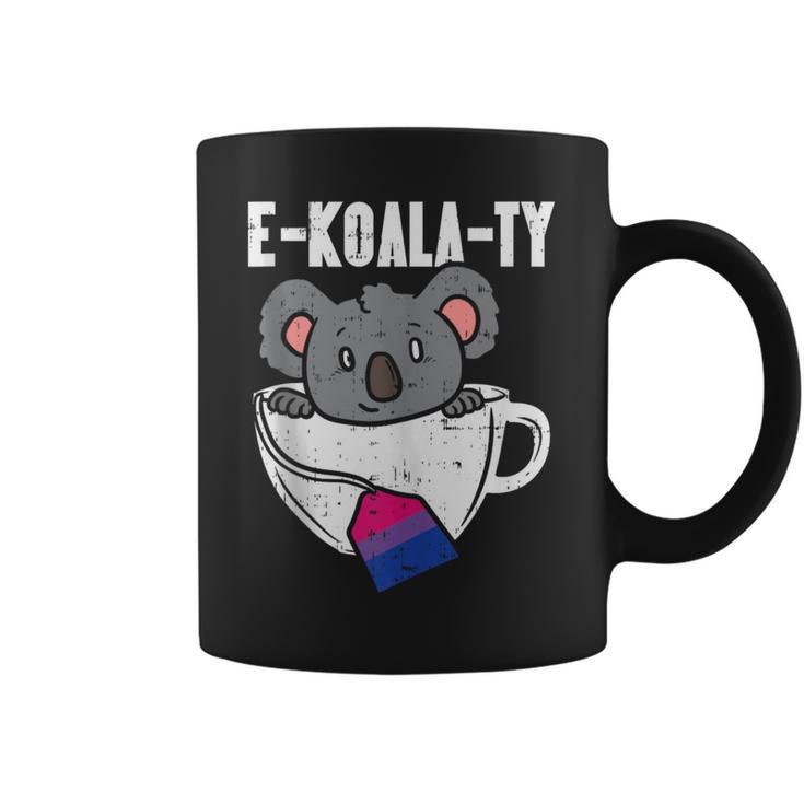 Ekoalaty Bisexual Pride Flag Equality Animal Lgbtq Bi Coffee Mug