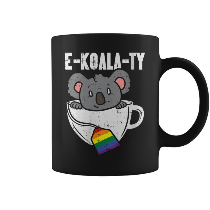 Ekoalaty Rainbow Tea Gay Pride Equality Lgbt Animal Coffee Mug