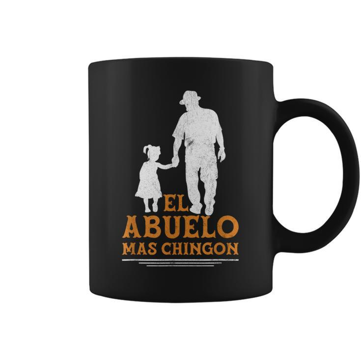 El Abuelo Mas Chingon Abuelo In Spanish Grandpa Coffee Mug