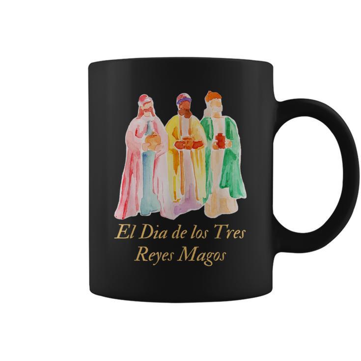 El Dia De Los Tres Reyes Magos Epiphany Christian Holiday Coffee Mug