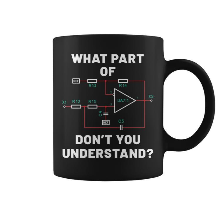 Electronic Diagram Electrical Engineer  Coffee Mug