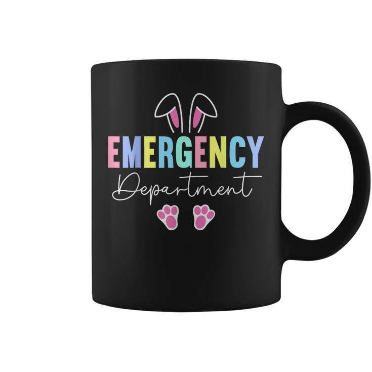 Emergency Department Easter Bunny Er Nurse Easter Day Coffee Mug