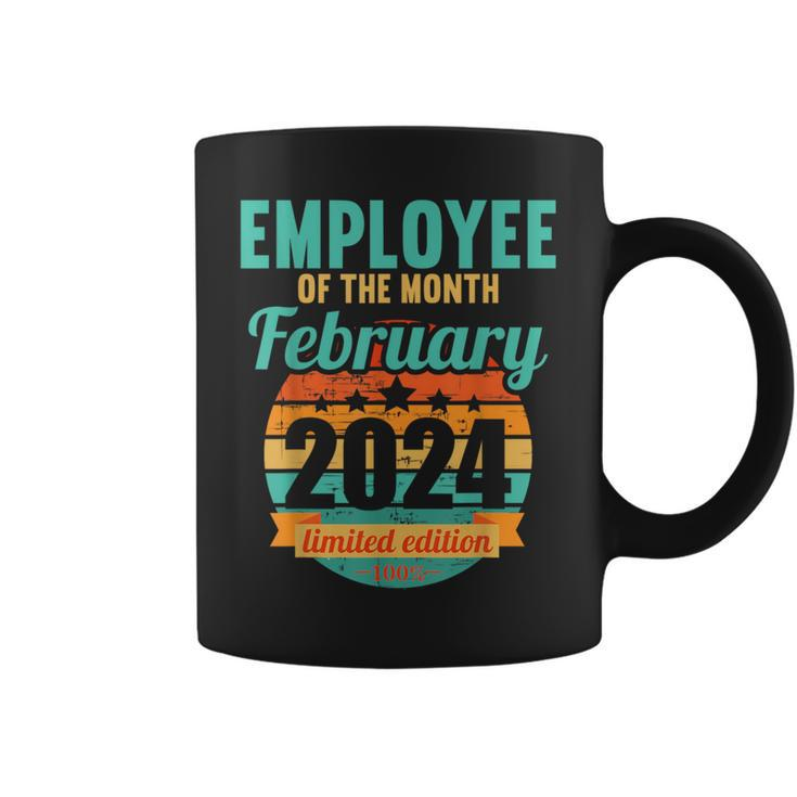 Employee Of The Month February 2024 Coffee Mug