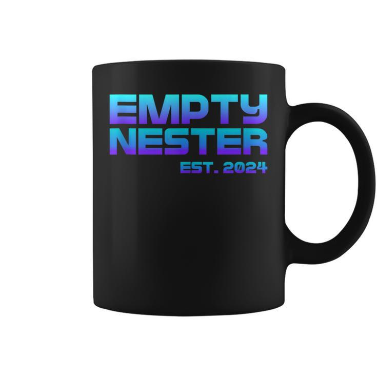 Empty Nester 2024 Empty Nest Parenting Mom Dad Parent Top Coffee Mug