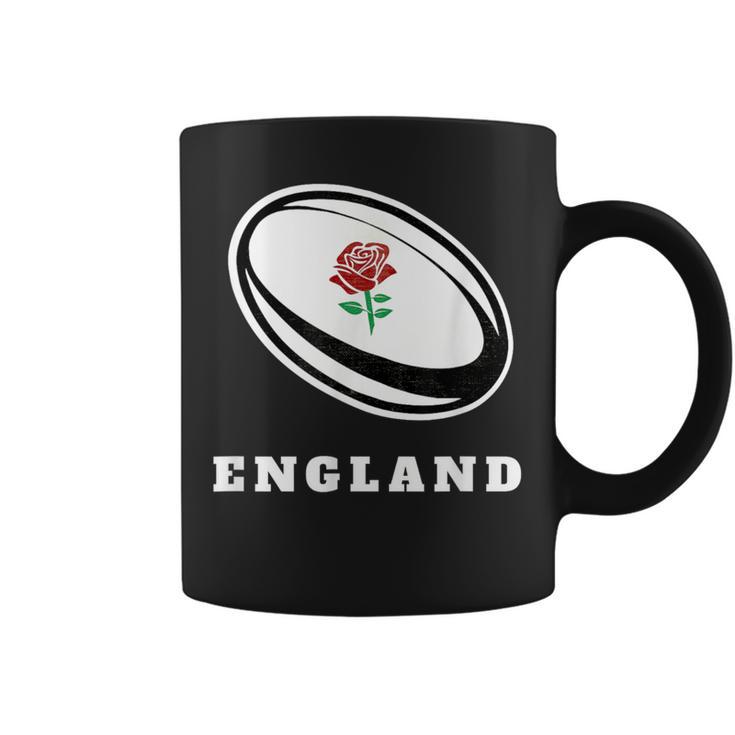 England Rugby Ball Coffee Mug