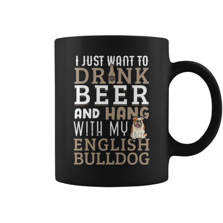 English Bulldog Dad  British Dog Lover Beer Coffee Mug