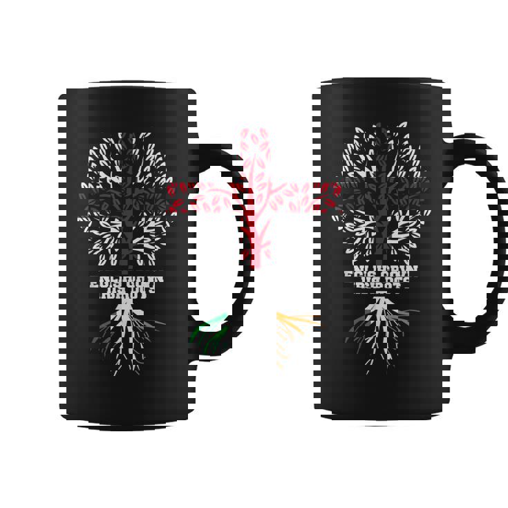 English Grown Irish Roots Irish Heritage Coffee Mug