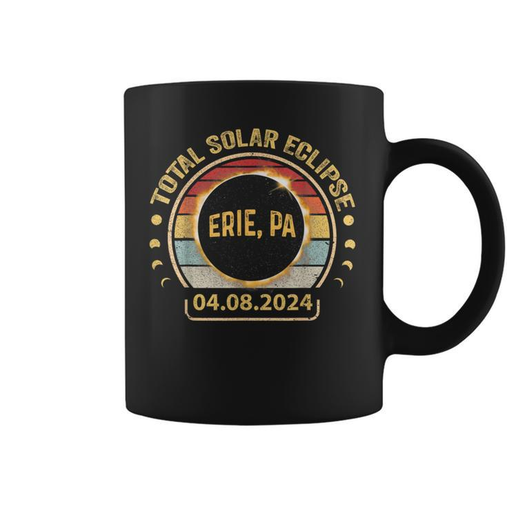 Erie Pa Pennsylvania Total Solar Eclipse Party 2024 Totality Coffee Mug