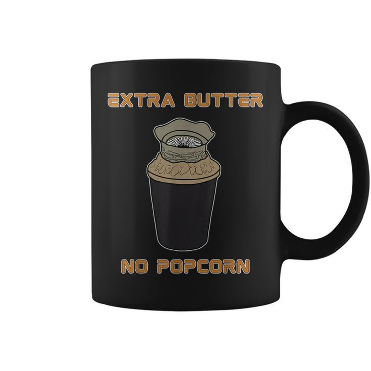 Extra Butter No Popcorn Dune Popcorn Bucket Meme Coffee Mug