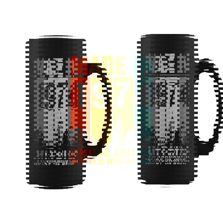 Fabricado En 1974 Edición Limitada 50 Años De Ser Impresionante Taza de café