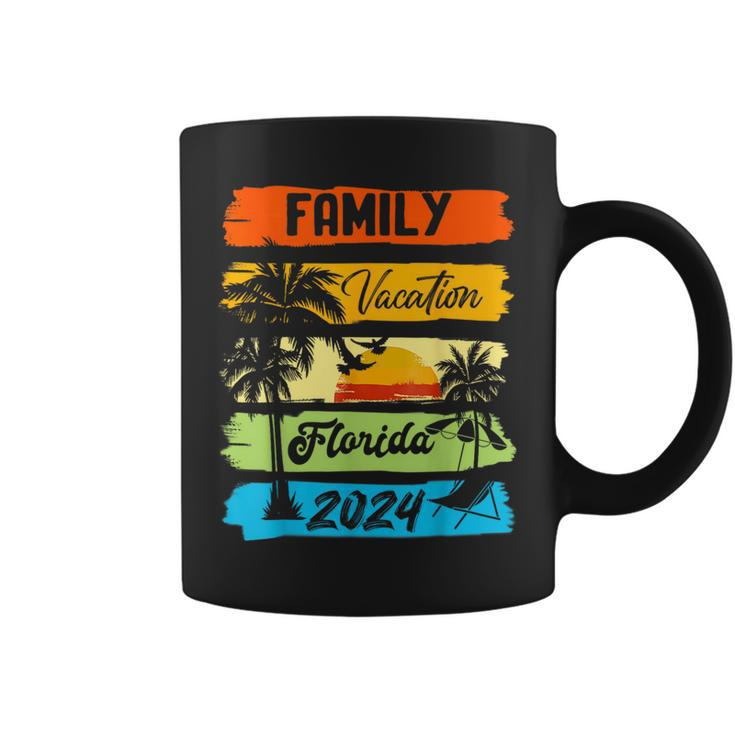 Family Florida Vacation 2024 Matching Group Family Coffee Mug