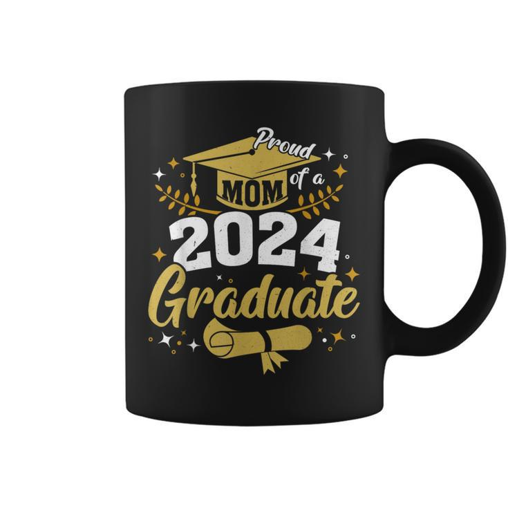 Family Senior 2024 Proud Mom Of A Class Of 2024 Graduate Coffee Mug