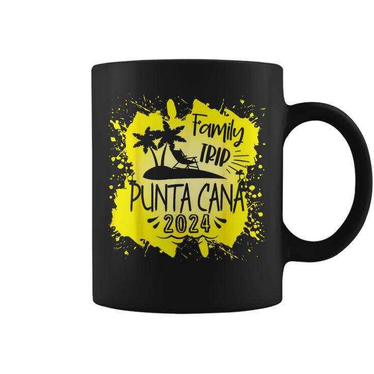 Family Trip Punta Cana 2024 Vacation Trip 2024 Matching Coffee Mug