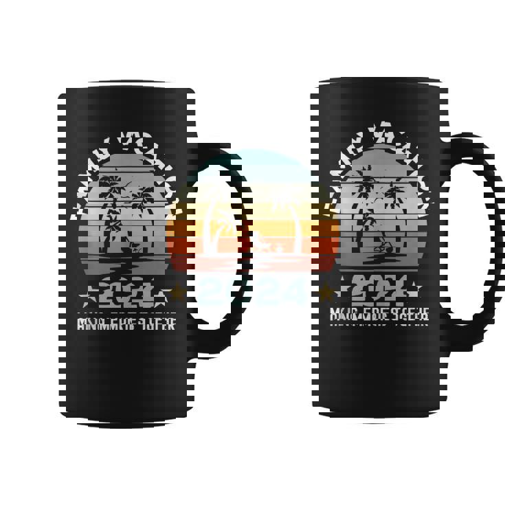 Family Vacation 2024 Beach Matching Summer Vacation 2024 Coffee Mug