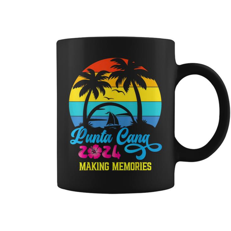 Family Vacation 2024 Dominican Republic Punta Cana Vacation Coffee Mug